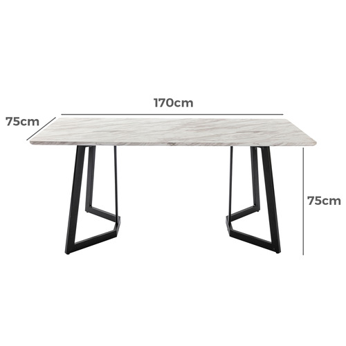 6 Seater Marcus Dining Table & Chair Set