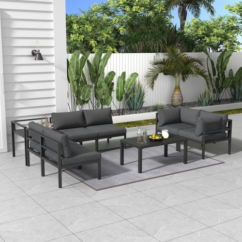 6 Seater Alnico Outdoor Lounge Set