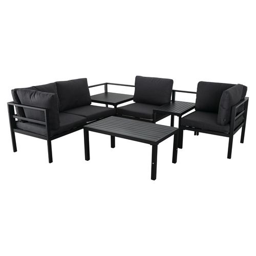 Ever Dreaming Living 4 Seater Alnico Outdoor Lounge & Table Set Temple & ster