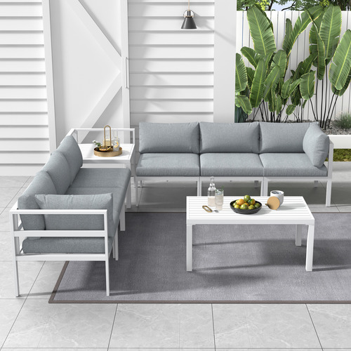 6 Seater Alnico Outdoor Lounge Set