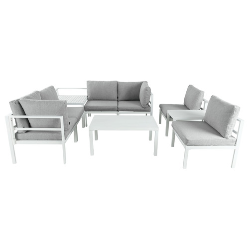 6 Seater Alnico Outdoor Lounge & Table Set