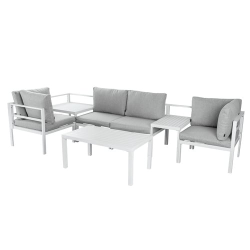 Ever Dreaming Living 4 Seater Alnico Outdoor Lounge & Table Set