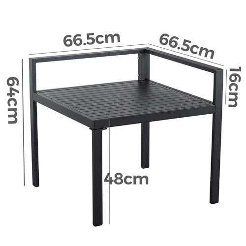 4 Seater Alnico Outdoor Lounge & Table Set