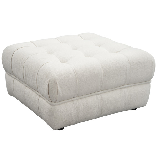Ella Boucle Ottoman