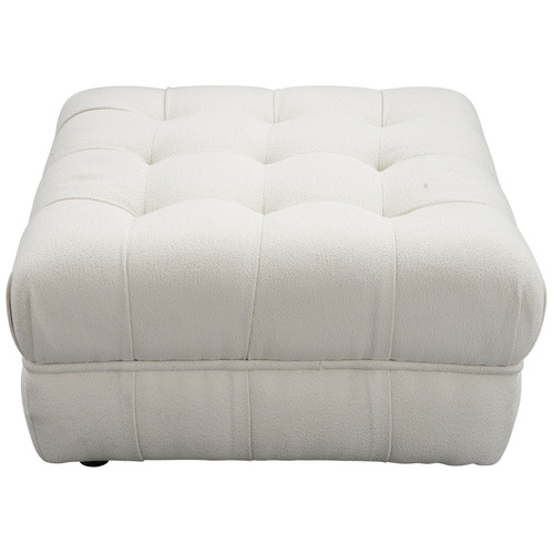 Ella Boucle Ottoman