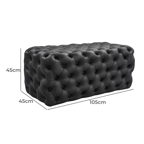 Athena Upholstered Ottoman Bench