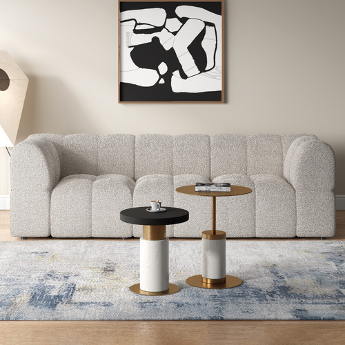 Leia 3.5 Seater Boucle Sofa