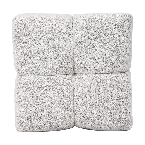 Henrietta 3.5 Seater Boucle Sofa with Ottoman