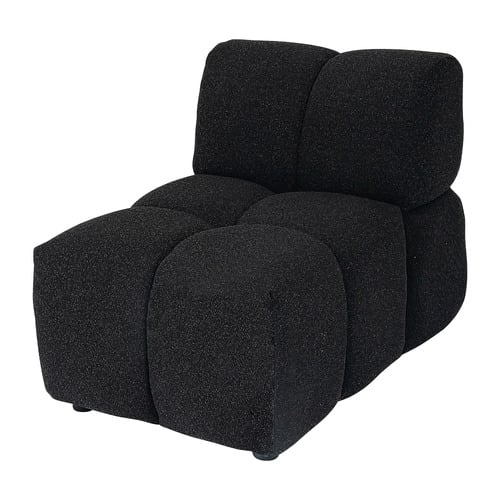 Henrietta 3 Seater Boucle Sofa with Ottoman