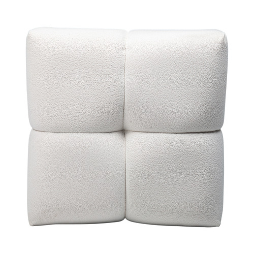 Henrietta 3 Seater Boucle Sofa with Ottoman