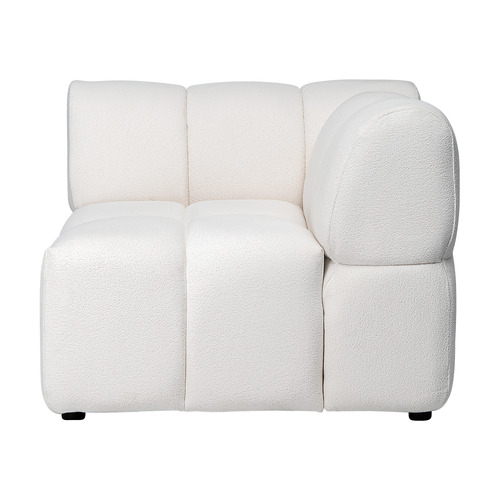 Henrietta 3 Seater Boucle Sofa with Ottoman