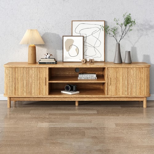 Briella Ribbed Entertainment Unit