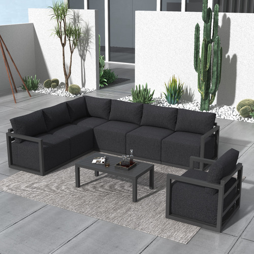 7 Seater Avaline Outdoor Modular Sofa Set
