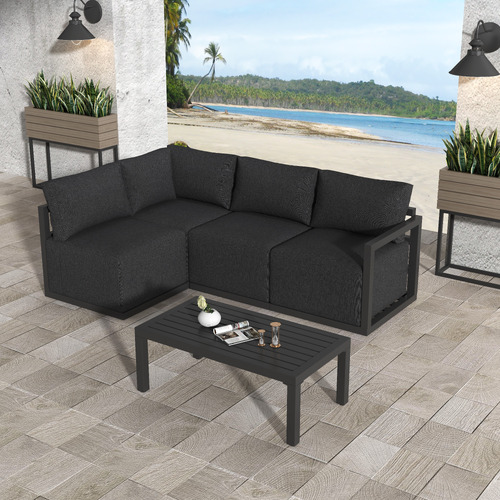 4 Seater Helena Outdoor Modular Sofa Set