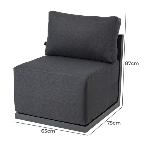 5 Seater Avaline Outdoor Modular Sofa Set | Temple & Webster