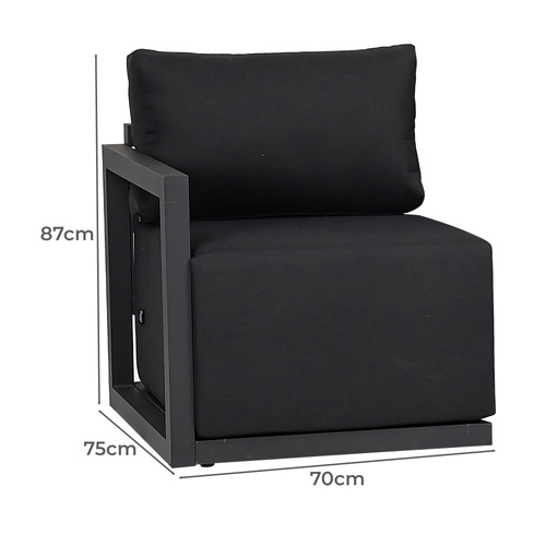 5 Seater Avaline Outdoor Modular Sofa Set