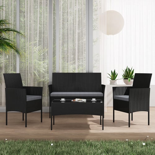 4-Seater-Wynford-PE-Wicker-Outdoor-Sofa-Set