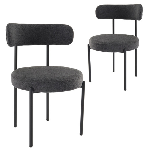 Sebastian Boucle Dining Chairs