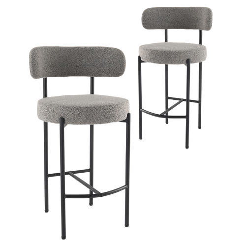 Sebastian Boucle Barstools