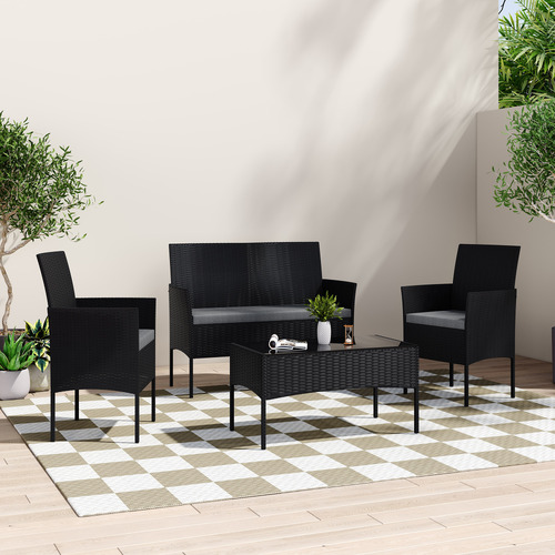 4-Seater-Wynford-PE-Wicker-Outdoor-Sofa-Set