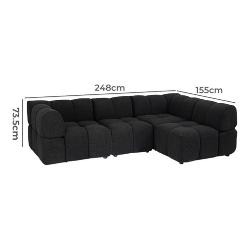 Leia 4.5 Seater Modular Sofa