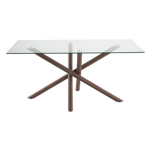 6 Seater Calix Steel Dining Table & Chair Set