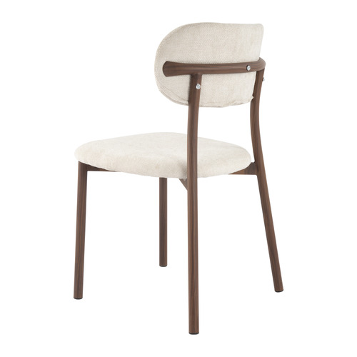 6 Seater Calix Steel Dining Table & Chair Set