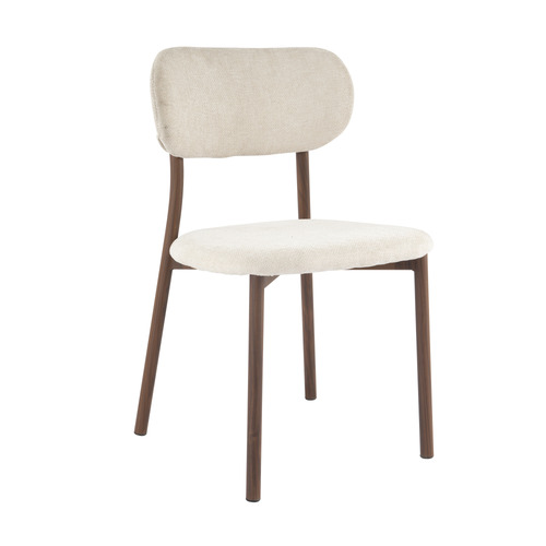 6 Seater Calix Steel Dining Table & Chair Set