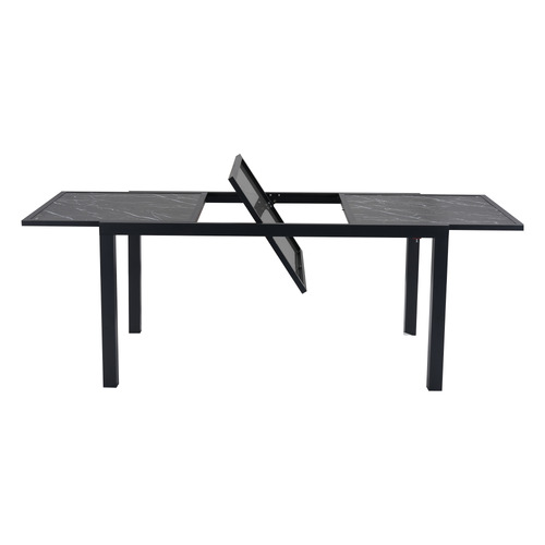8 Seater Irma Aluminium Outdoor Extendable Dining Table & Chair Set