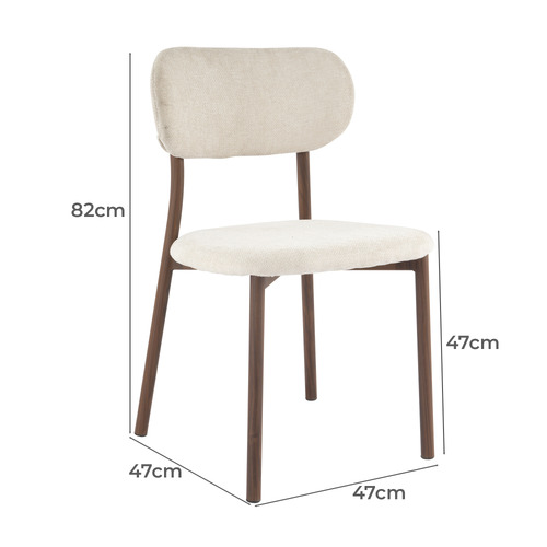 6 Seater Calix Bouclé Dining Table & Chair Set