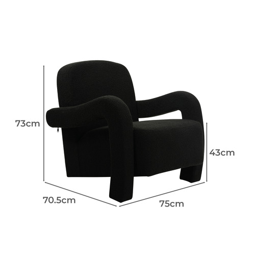Julian Boucle Accent Chair