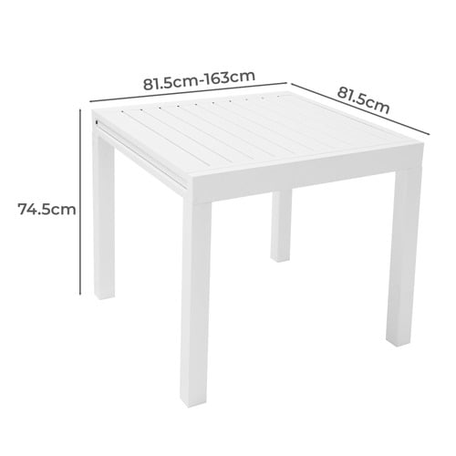 Garvey Extendable Outdoor Dining Table