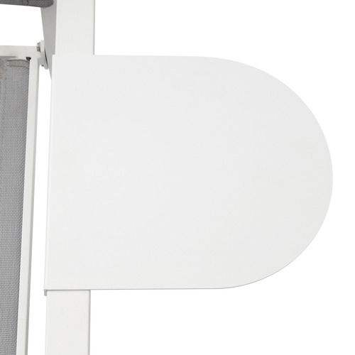 Robbie Aluminium Outdoor Armchair Tray Table