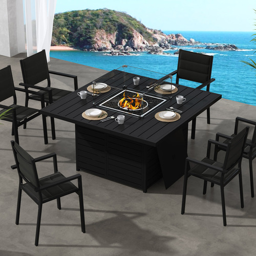 135.5cm-Brinley-Aluminium-Outdoor-Gas-Patio-Heater-Table