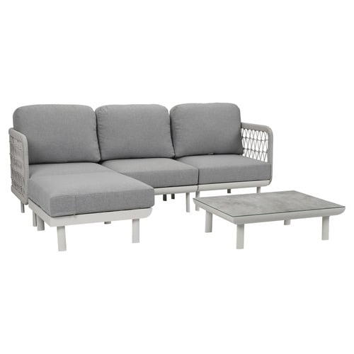 4 Seater Marseille Outdoor Modular Lounge Sofa Set