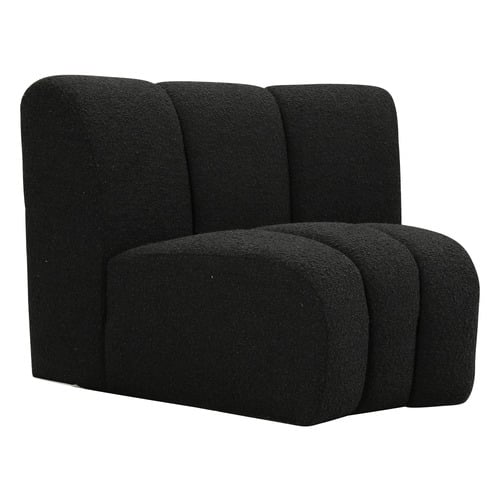 Laurent 3 Seater Curved Boucle Sofa Set