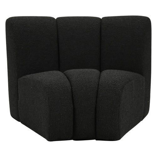 Laurent 3 Seater Curved Boucle Sofa Set