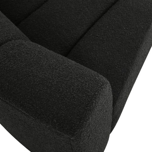 Laurent 3 Seater Curved Boucle Sofa Set