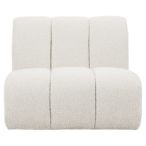 Laurent 3 Seater Curved Boucle Sofa Set