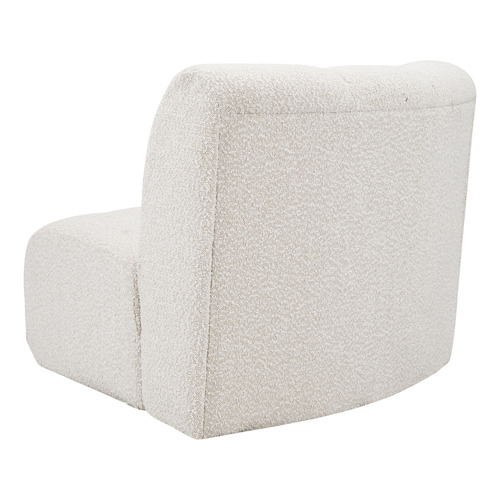Laurent 3 Seater Curved Boucle Sofa Set