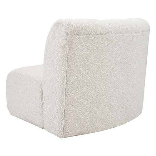 Laurent Deep Curved 3 Seater Boucle Sofa Set