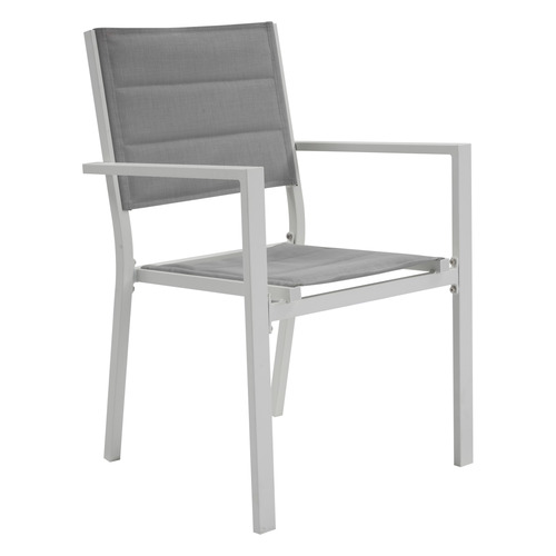 White Jennie Outdoor Dining Chairs