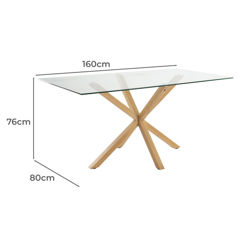 6 Seater Estrada Dining Table & Chair Set