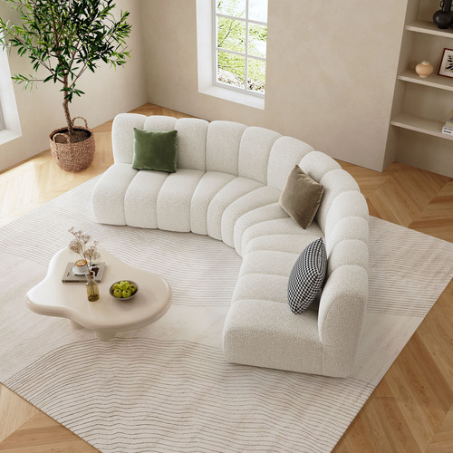 Laurent-5-Seater-Boucle-Modular-Sofa