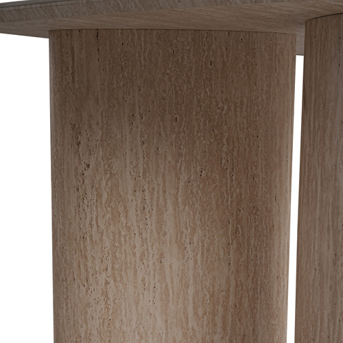 Rory Travertine Dining Table