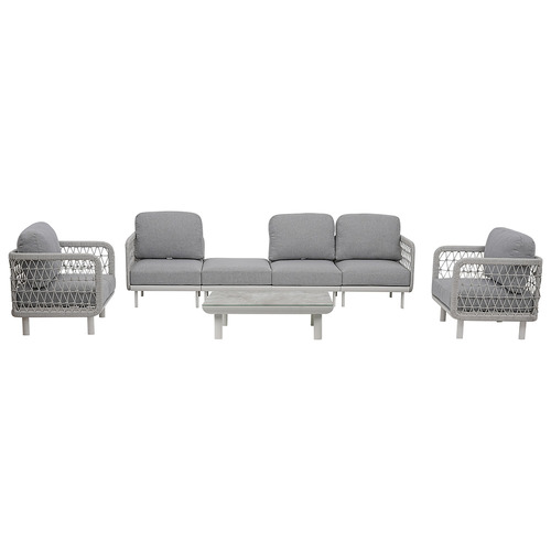 6 Seater Meja Outdoor Modular Sofa Set