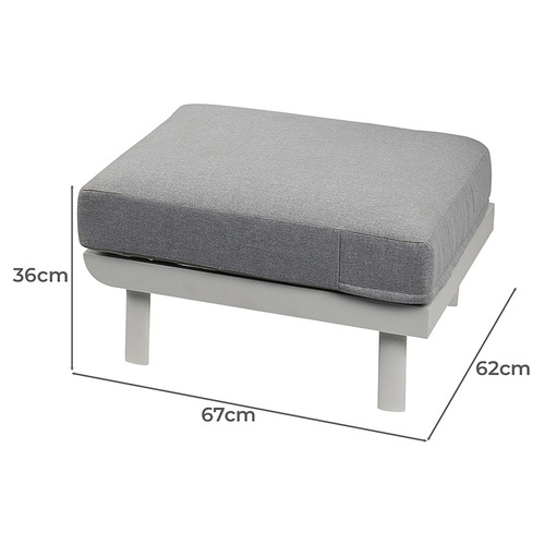 6 Seater Meja Outdoor Modular Sofa Set