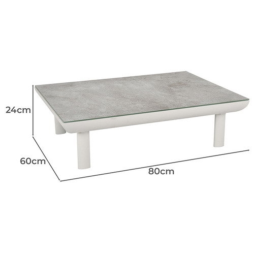 6 Seater Meja Outdoor Modular Sofa Set