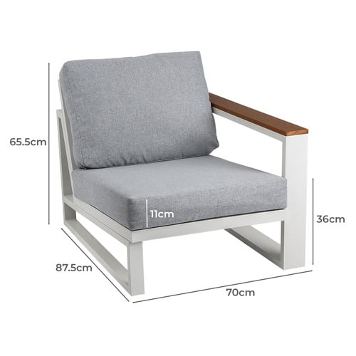5 Seater Helena Outdoor Modular Sofa Set