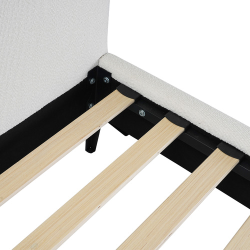 Selena Chenille Bed Frame